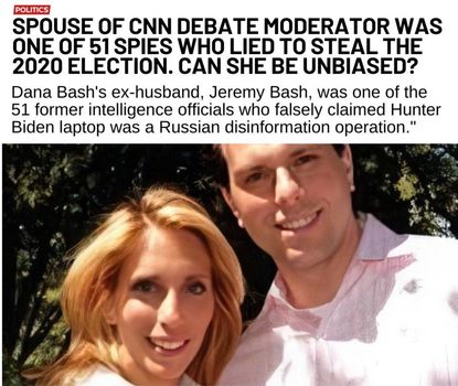 June 25, 2024 - CNN debate moderator, Dana Bash, was married to one of ...
